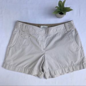 Ann Taylor LOFT khaki shorts